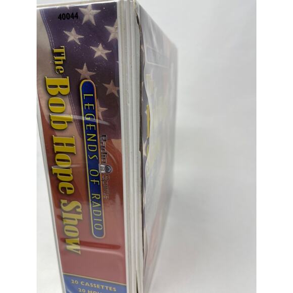 2002 The Bob Hope Show 20 Cassettes 20 Hours 40 Episodes Legends of Radio - Picture 10 of 11